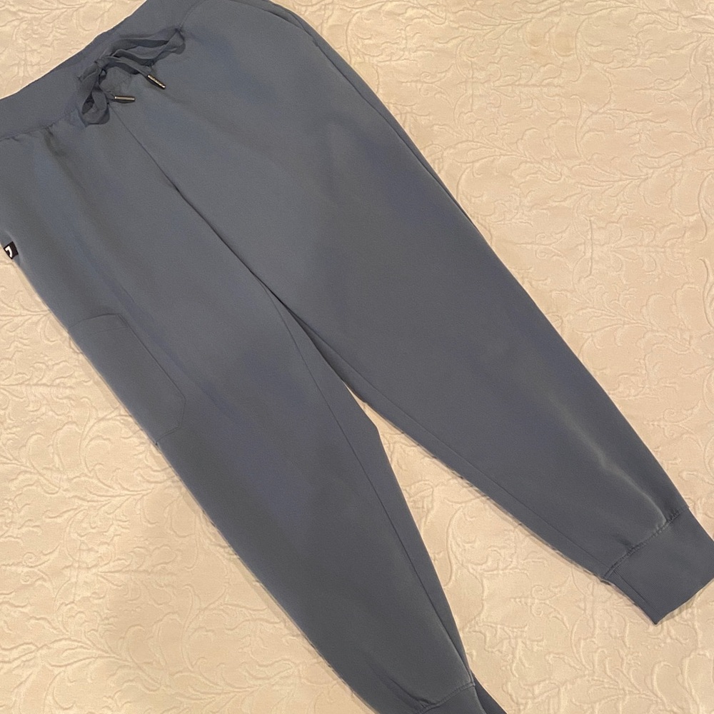 Jaanuu Steel Blue Jogger Scrub Pants